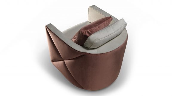 AURA POLTRONA - Armchairs, Seating, Leather, Fabric, Velvet - Reflex Angelo